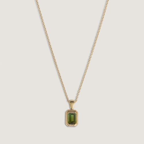 5x7 lyra on chain green tourmaline