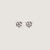 alt="June Round Diamond Stud Earrings 0.5ctw"