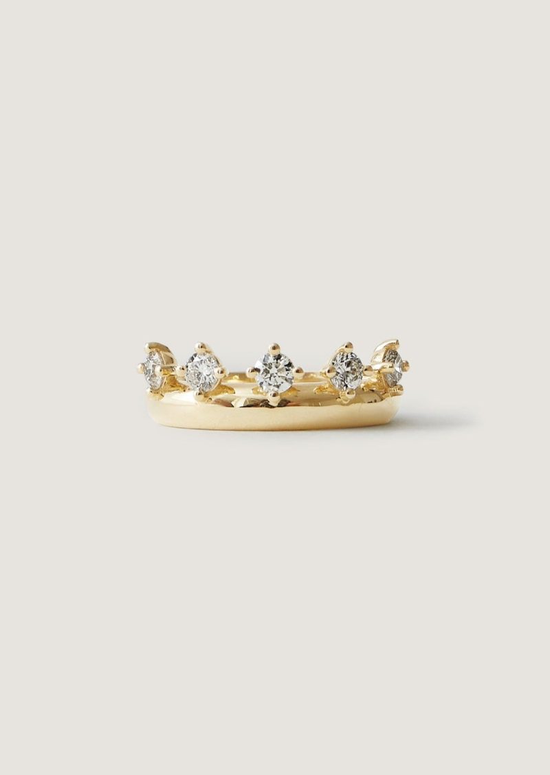 Provence Diamond Crown Ring I 6