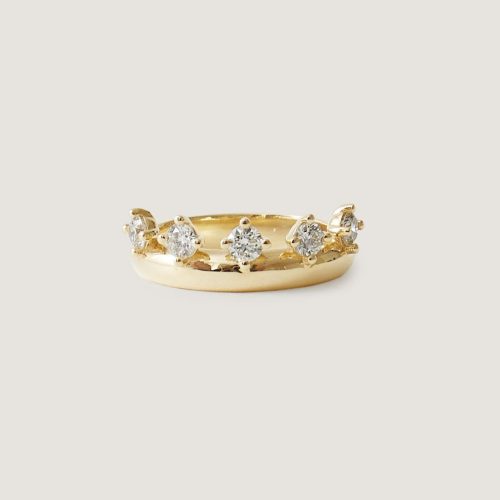 Provence Diamond Crown Ring I 8