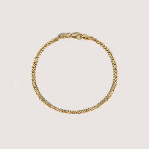 alt="Capri Curb Chain Bracelet"