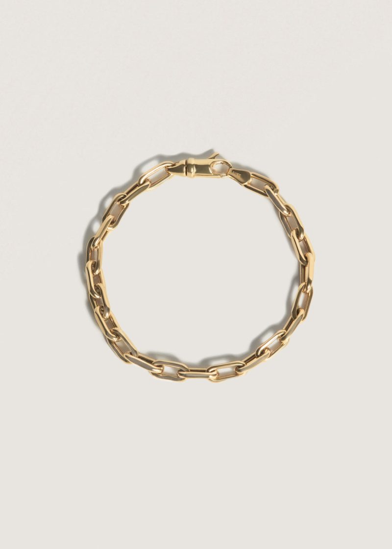 kinn 14k gold fine jewelry bracelet mini link 01