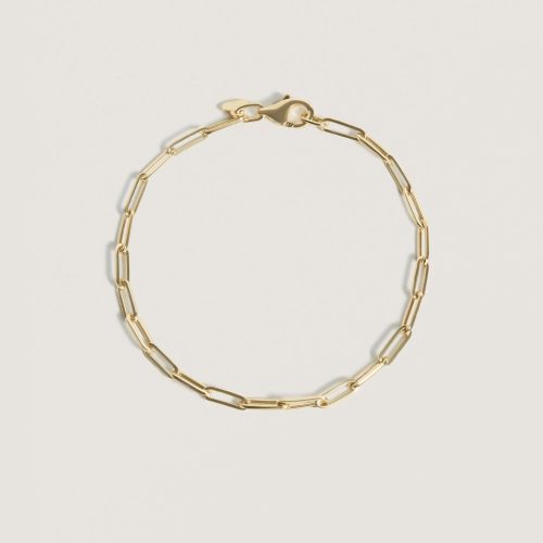 kinn 14k gold fine jewelry bracelet mini link 02