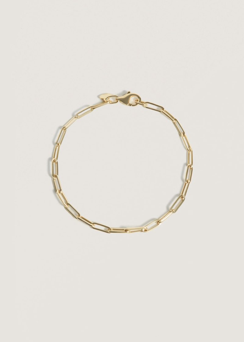 kinn 14k gold fine jewelry bracelet mini link 02