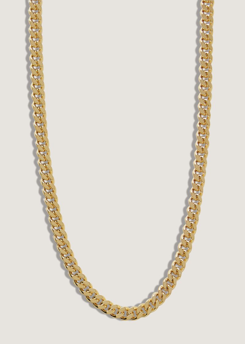 kinn 14k gold fine jewelry capri curb II necklace 1