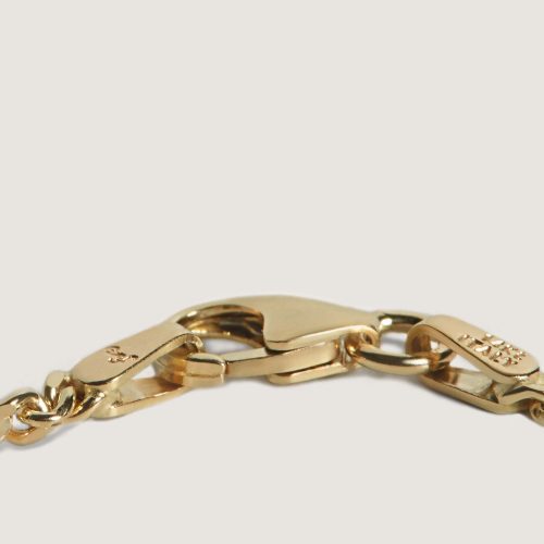 kinn 14k gold fine jewelry capri curb necklace clasp 4