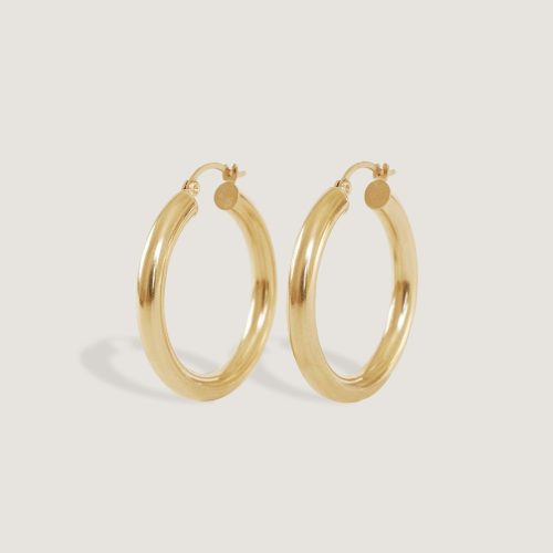 alt="Classic Hoop Earrings - Large"