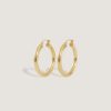 alt="Classic Hoop Earrings - Medium"