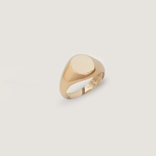 kinn 14k gold fine jewelry classic signet ring 3