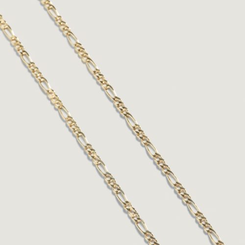 kinn 14k gold fine jewelry kyle figaro chain necklace 1