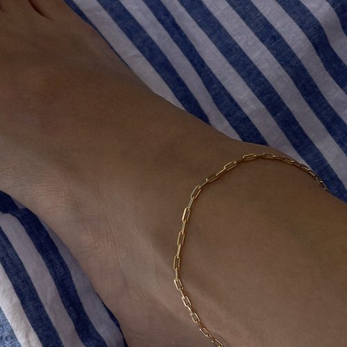 kinn 14k gold fine jewelry lifestyle anklet 3