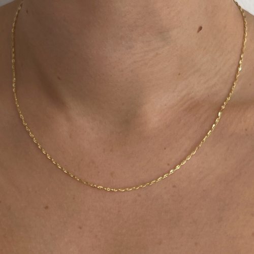 kinn 14k gold fine jewelry lifestyle mariner chain necklace 1