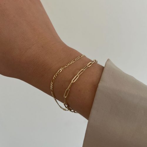 kinn 14k gold fine jewelry lifestyle petite link bracelet e7997f54 85de 4c47 9d86 644fb278df6a