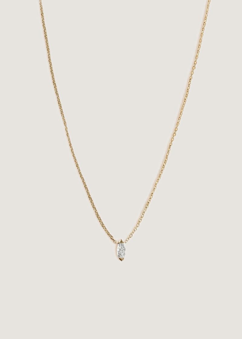 alt="Marquise Diamond Necklace"