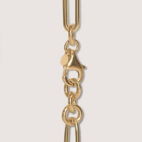 kinn 14k gold fine jewelry mixed link chain necklace 1