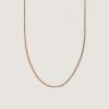 alt="Petite Capri Curb Chain Necklace"