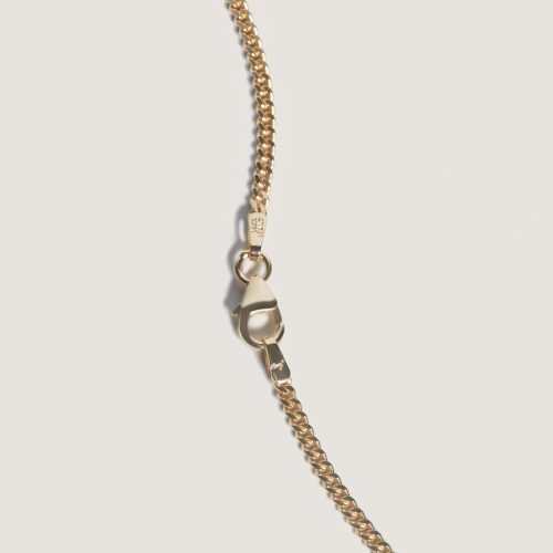 kinn 14k gold fine jewelry petite capri curb necklace 2