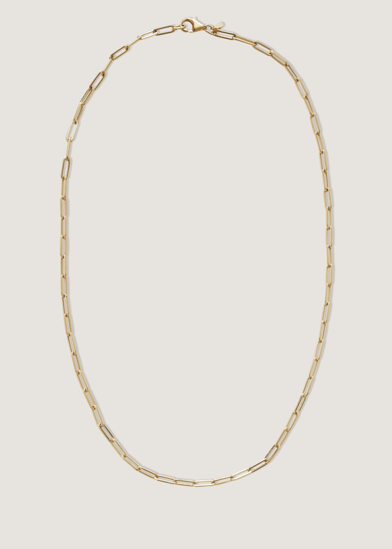 kinn 14k gold fine jewelry petite link necklace 1