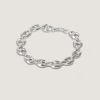 alt="Puffed Mariner Chain Bracelet"