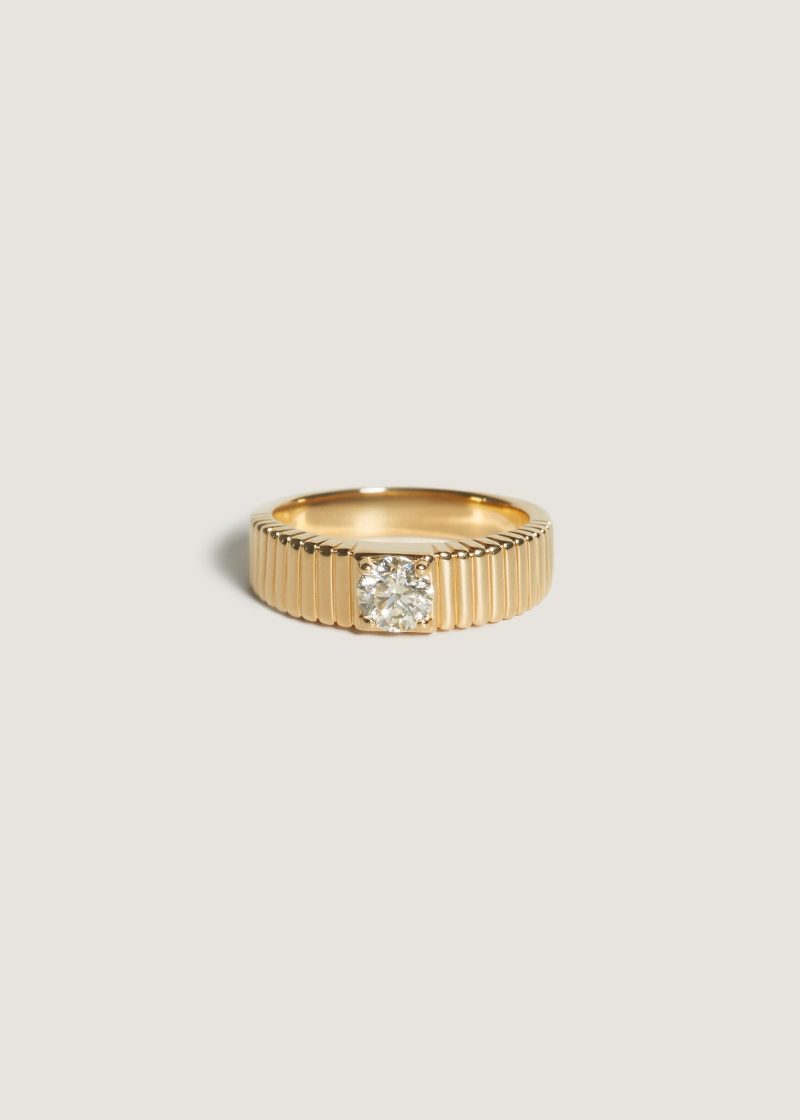 alt="Solis Ribbed Ring II"