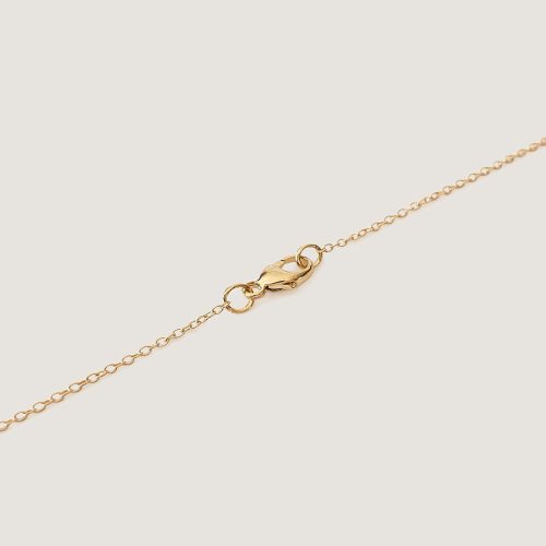 kinn 14k gold fine jewelry vote necklace I 2