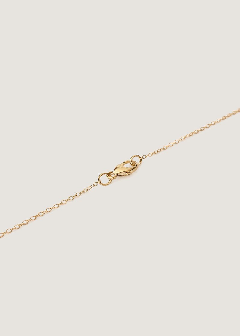 kinn 14k gold fine jewelry vote necklace I 2