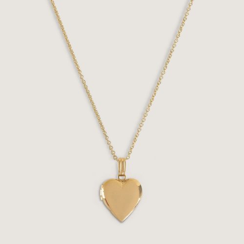 maison heart locket necklace - Engraving