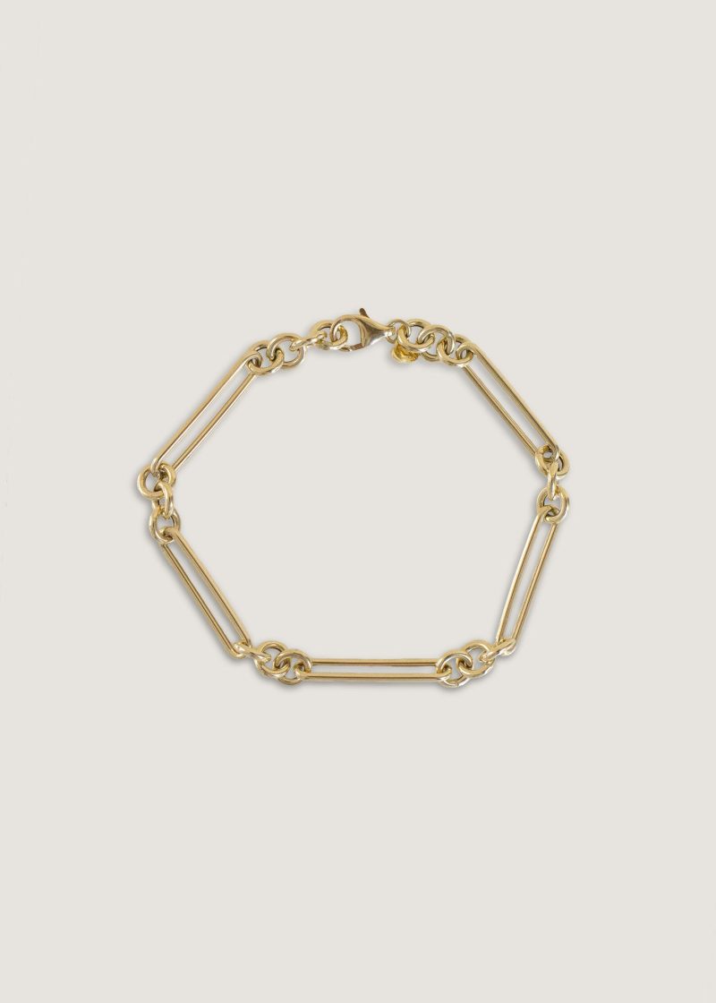 alt="Mixed Link Chain Bracelet"