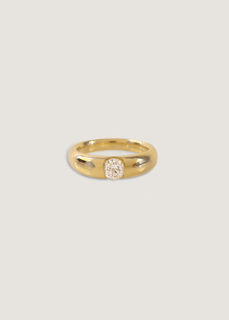 alt="Annika Tension Set Diamond Ring"